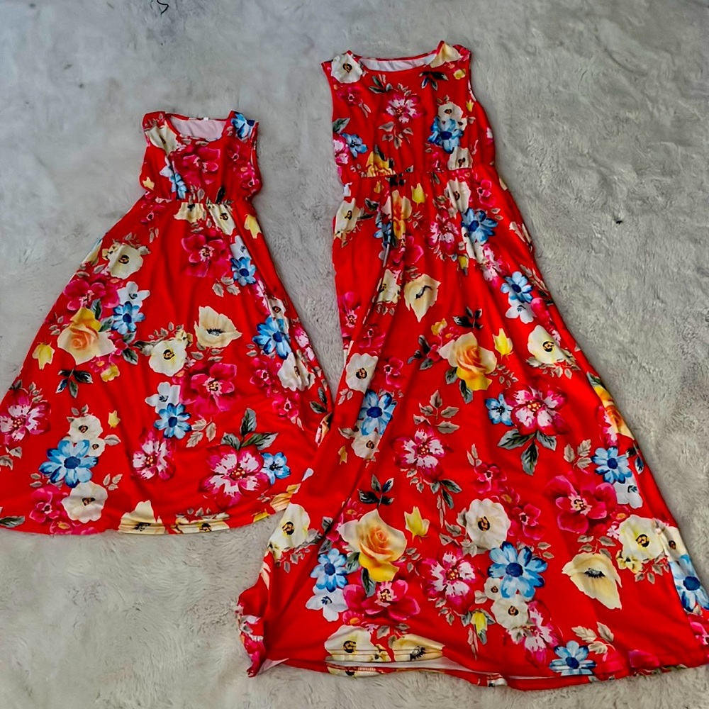 Mommy and me dress set